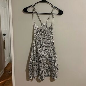 Aerie spotted romper